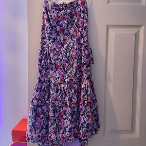 Flower dress, worn once